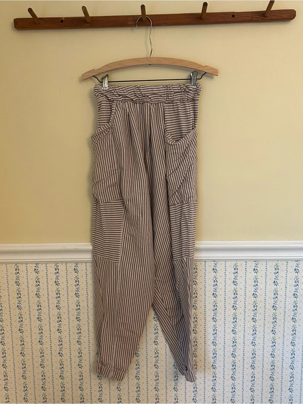 Free People Intimately Striped Harem Jogger Pants